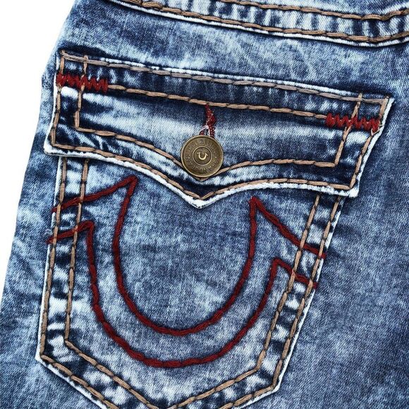 True Religion Jeans Size 29 RICKY SUPER T Blue - Picture 13 of 13